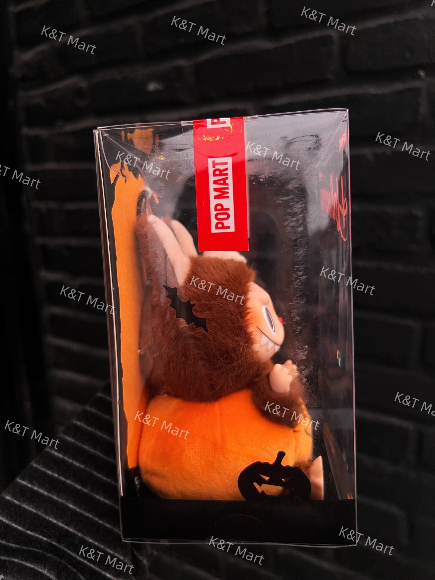 Pop Mart Labubu Pumpkin – Happy Halloween Party Series | Limited Vinyl Plush Pendant