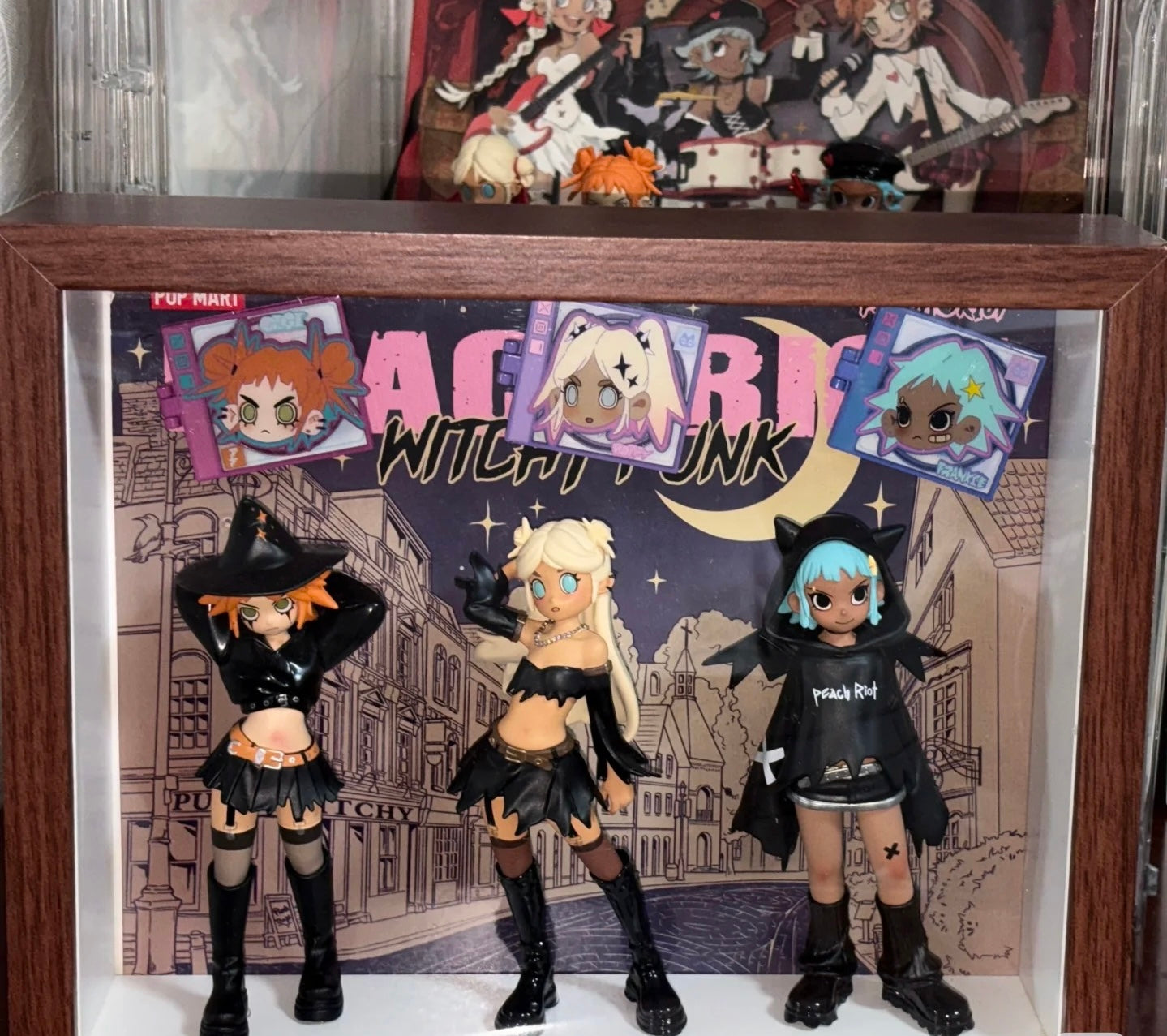 Peach Riot Witchy Punk Figures β Limited 499 Sets β Gigi, Poppy & Frankie