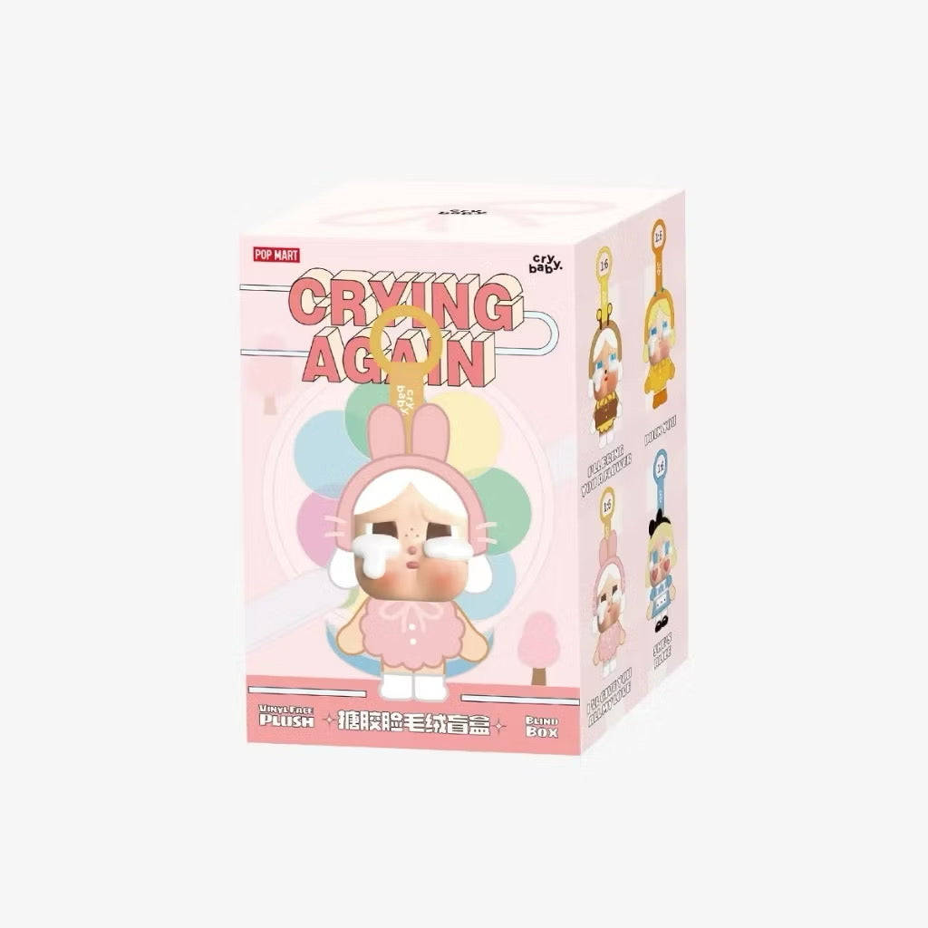 CRYBABY CRYING AGAIN SERIES - Vinyl Face Plush Blind Box by POPMART