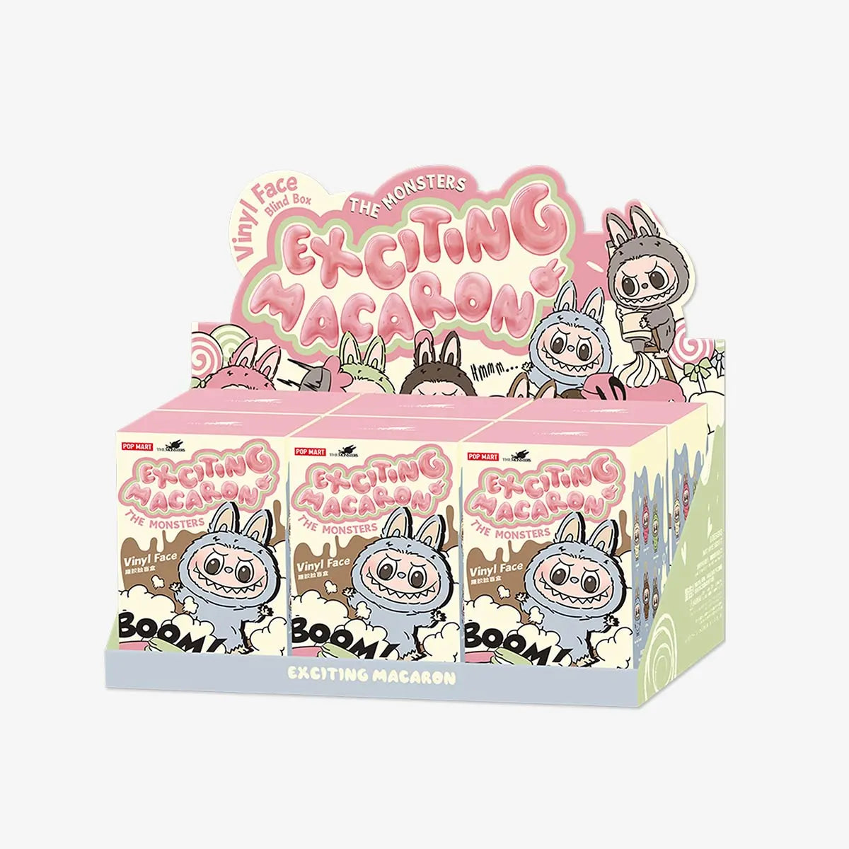 THE MONSTERS - Exciting Macaroon Vinyl Face Blind Box - POP MART