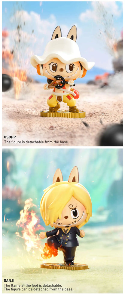 The Monster Labubu x One Piece Figures Series