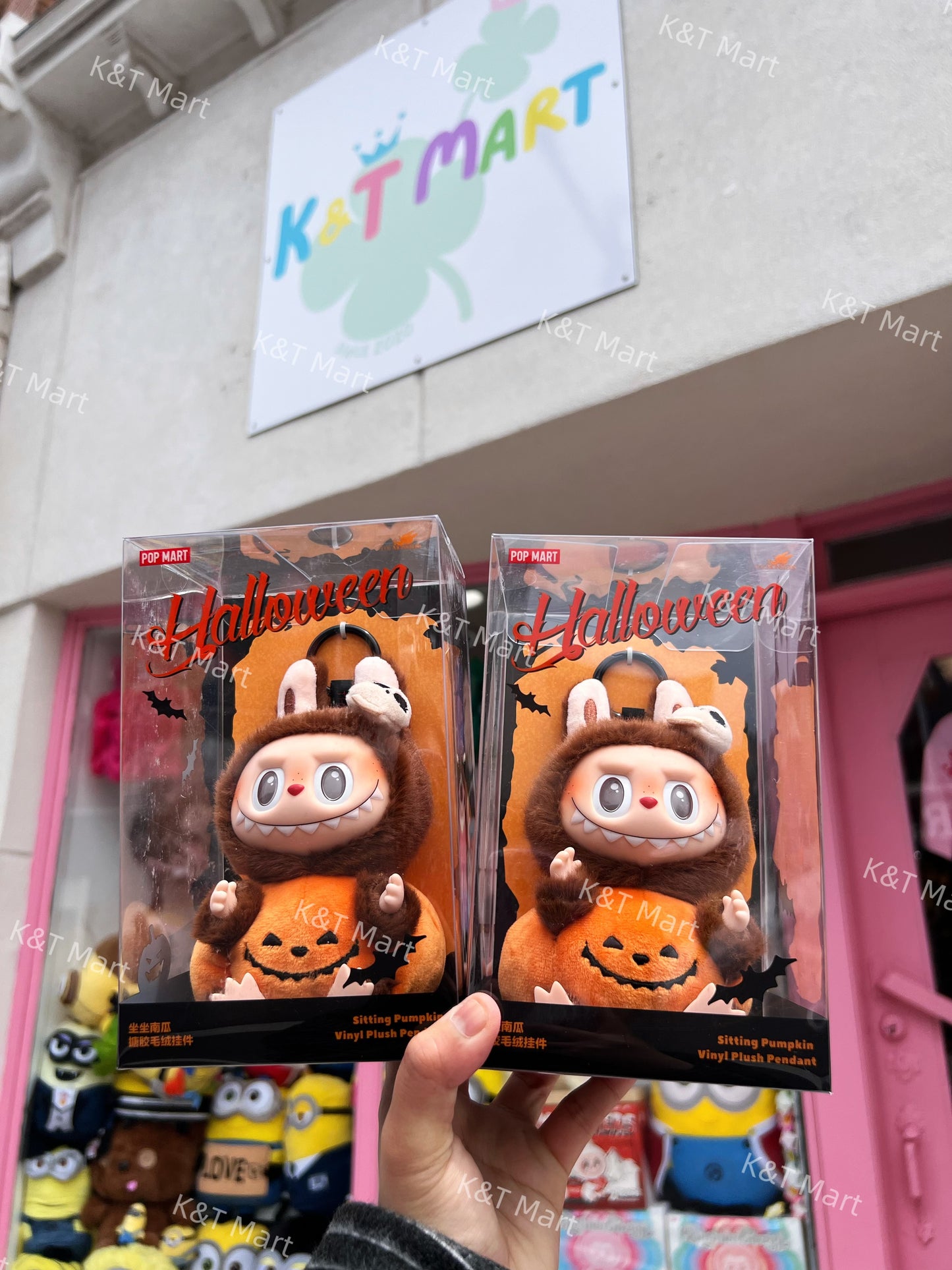 Pop Mart Labubu Pumpkin – Happy Halloween Party Series | Limited Vinyl Plush Pendant