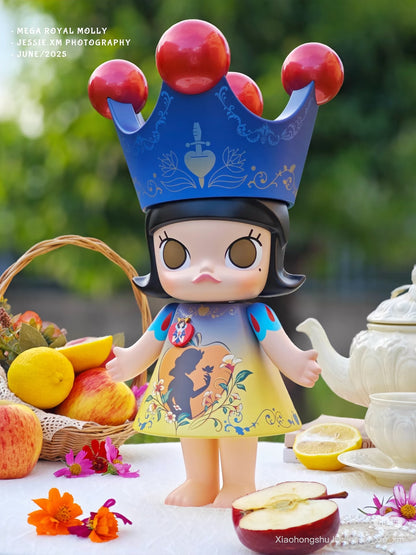 👑 Mega Royal Molly 400% “Snow White” – Limited Edition Collectible