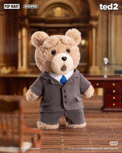 Ted2 Teddy Bear Action Plush Pendant - POPMART