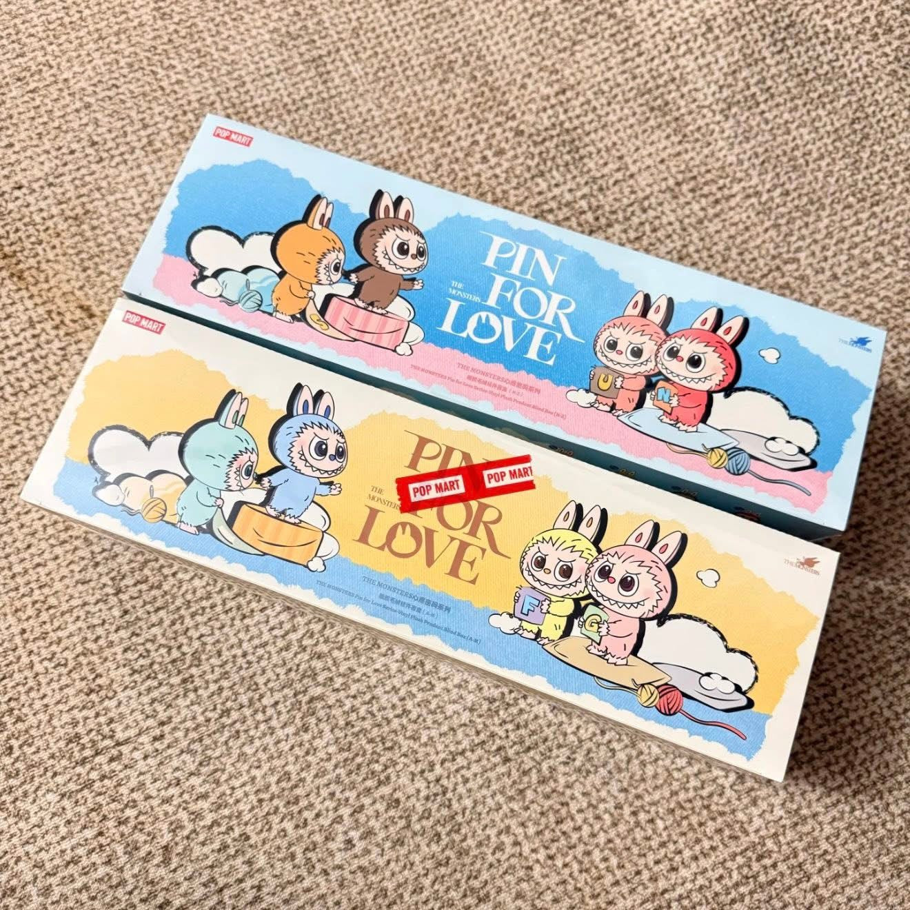 💖 THE MONSTERS Labubu – Pin For Love Series (A–M / N–Z)
