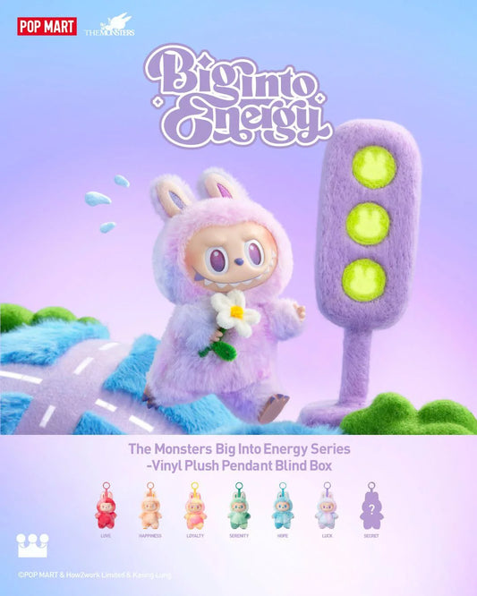 THE MONSTERS Labubu Ver 3.0 – Big into Energy Series Vinyl Plush Pendant Blind Box