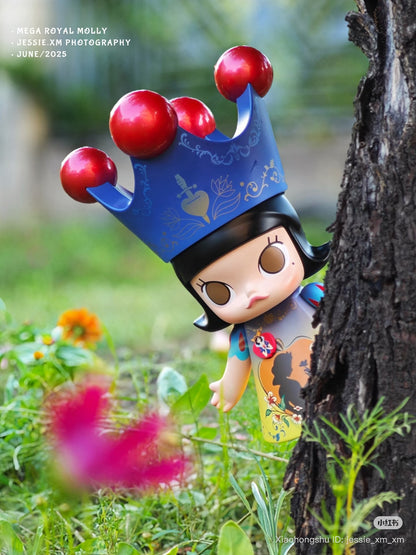👑 Mega Royal Molly 400% “Snow White” – Limited Edition Collectible