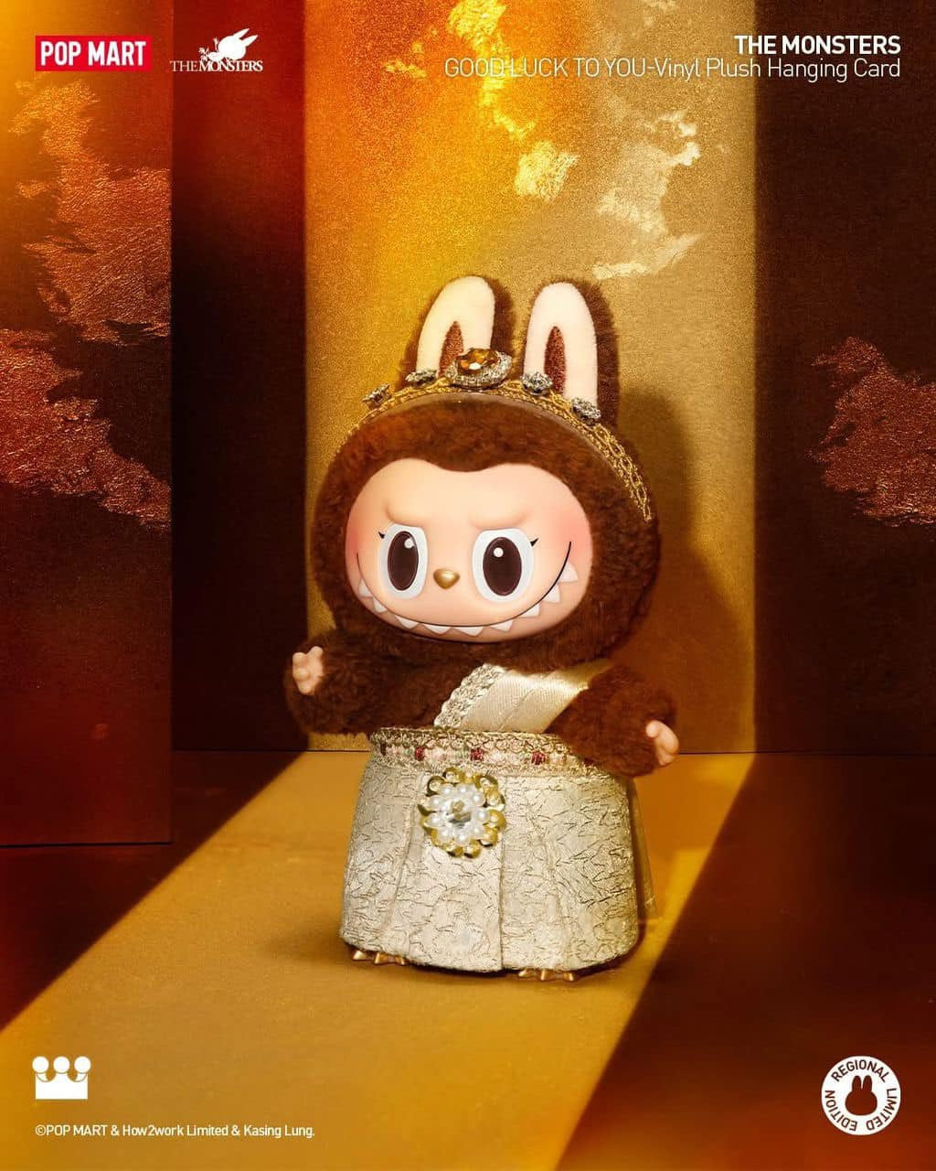 LABUBU Goodluck To You Plush Keychain – Thailand Exclusive w/ Hidden Secret Ver.1 | POP MART
