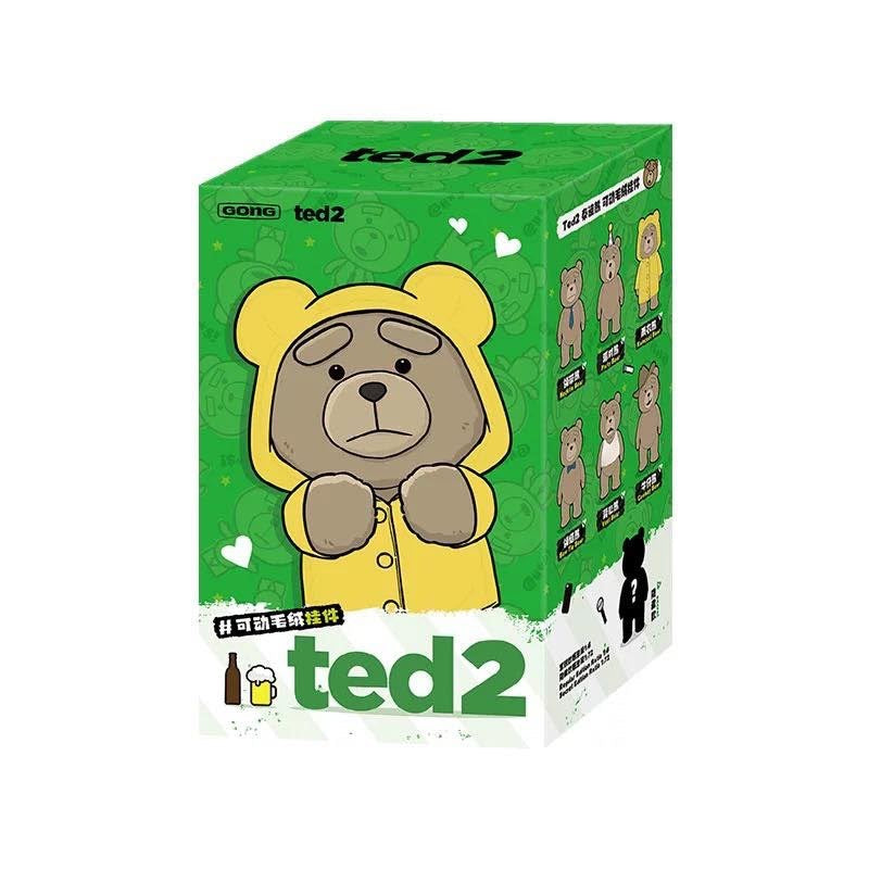 Ted2 Teddy Bear Action Plush Pendant - POPMART