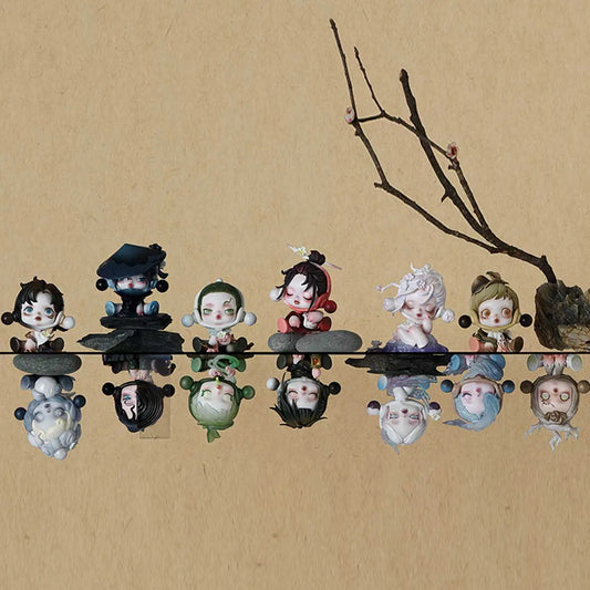 POP MART SKULLPAND The Ink Plum Blossom Series Figures