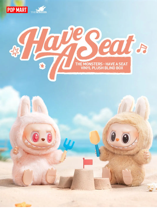THE MONSTERS - Have a Seat Vinyl Plush Blind Box - POP MART