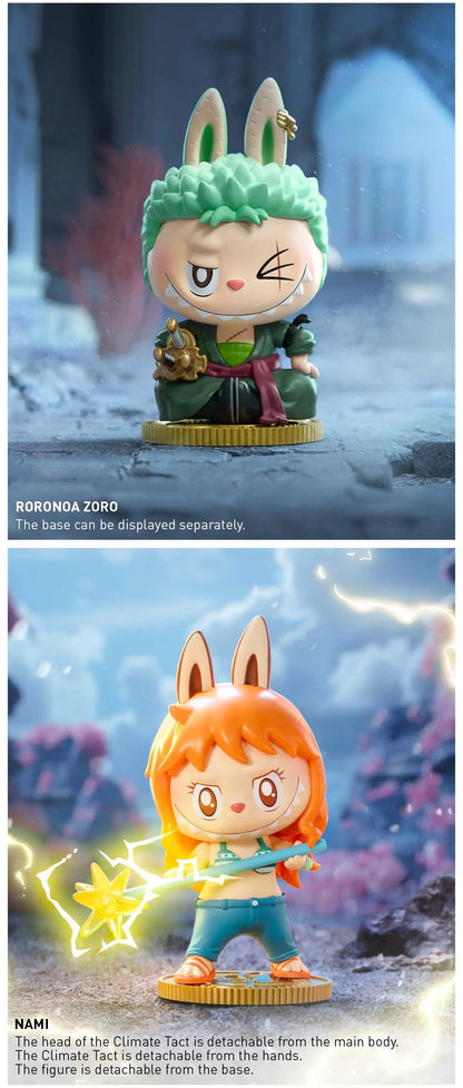 The Monster Labubu x One Piece Figures Series