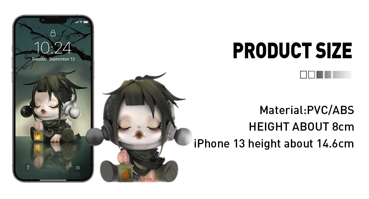 POP MART SKULLPAND The Ink Plum Blossom Series Figures