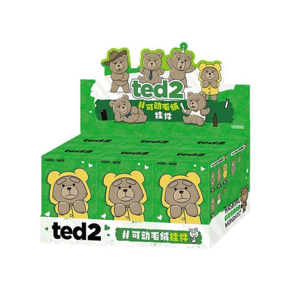 Ted2 Teddy Bear Action Plush Pendant - POPMART