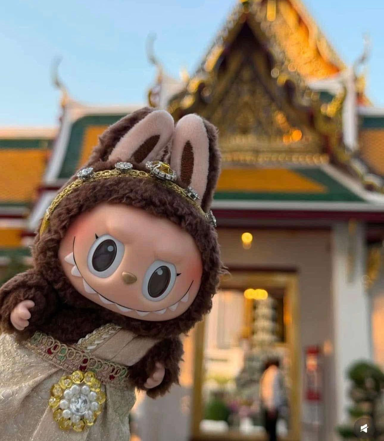 LABUBU Goodluck To You Plush Keychain – Thailand Exclusive w/ Hidden Secret Ver.1 | POP MART
