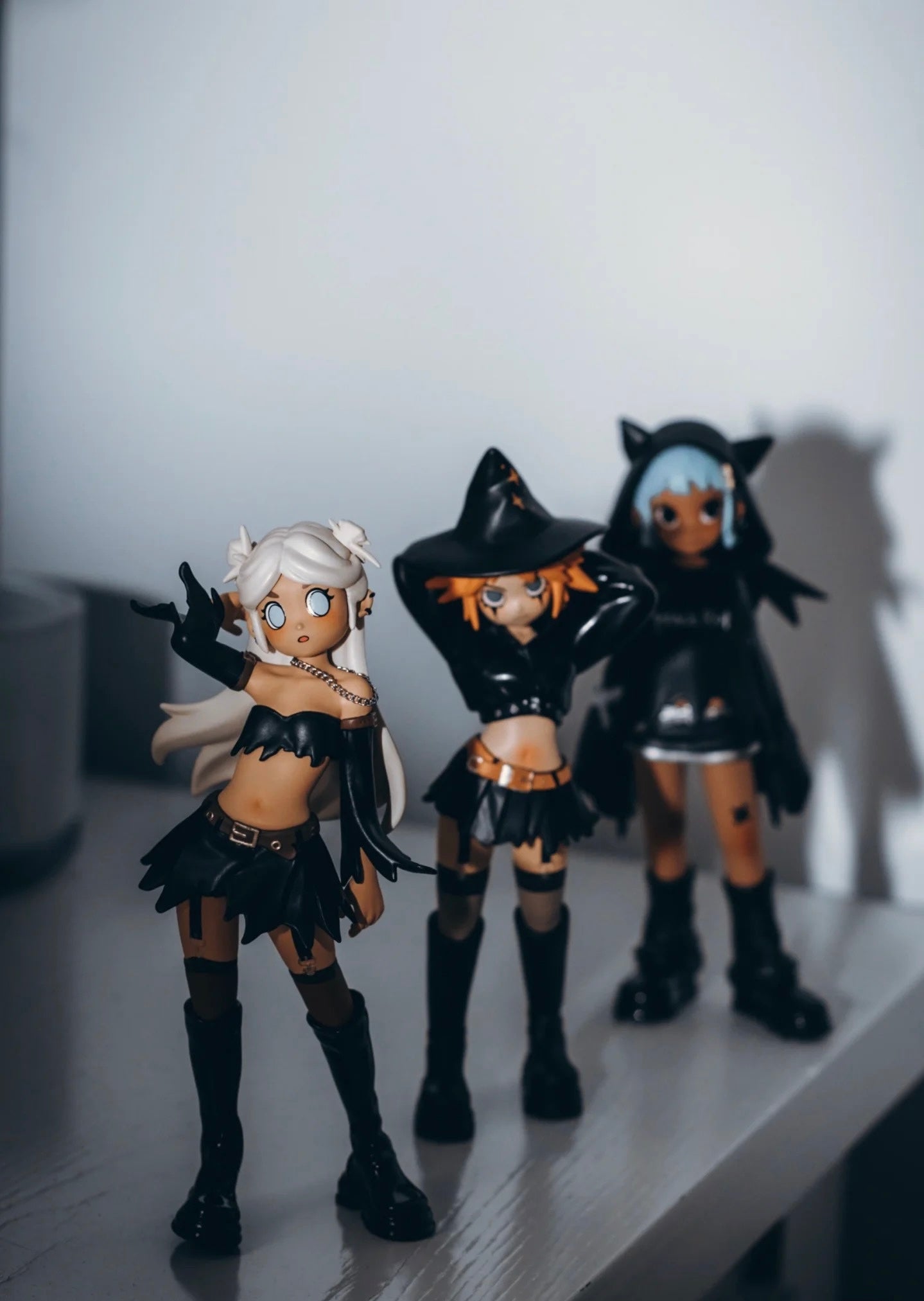 Peach Riot Witchy Punk Figures – Limited 499 Sets – Gigi, Poppy & Frankie