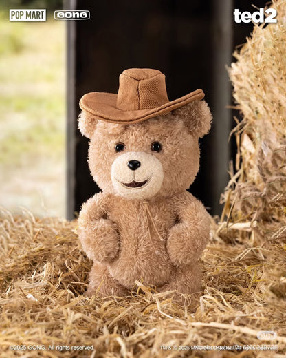 Ted2 Teddy Bear Action Plush Pendant - POPMART