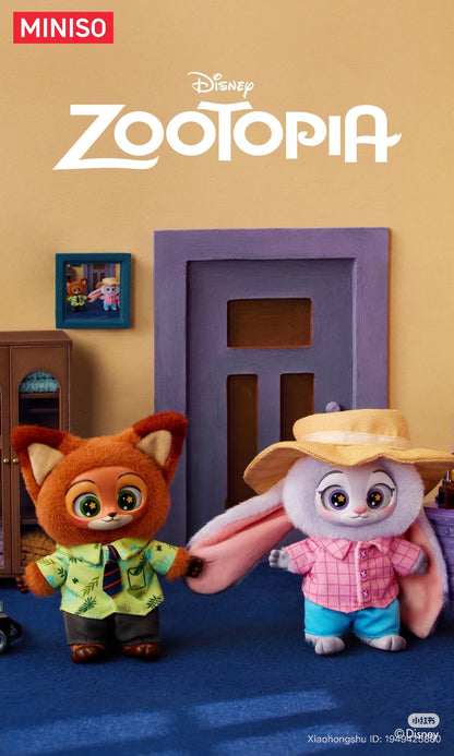 MINISO Disney Zootopia 2 Plush Keychain Blind Box – Animal Collectible & Mystery Toy for Gift
