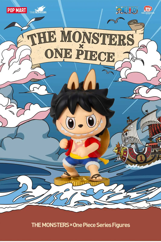 The Monster Labubu x One Piece Figures Series