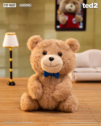 Ted2 Teddy Bear Action Plush Pendant - POPMART