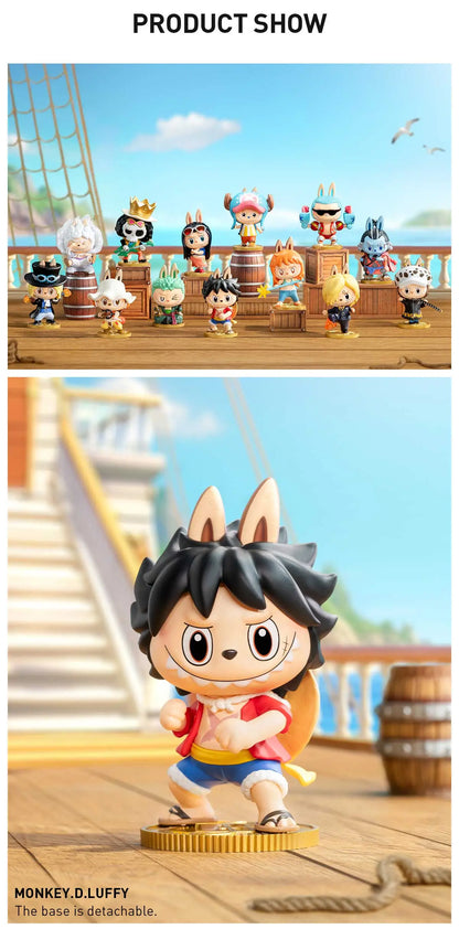 The Monster Labubu x One Piece Figures Series