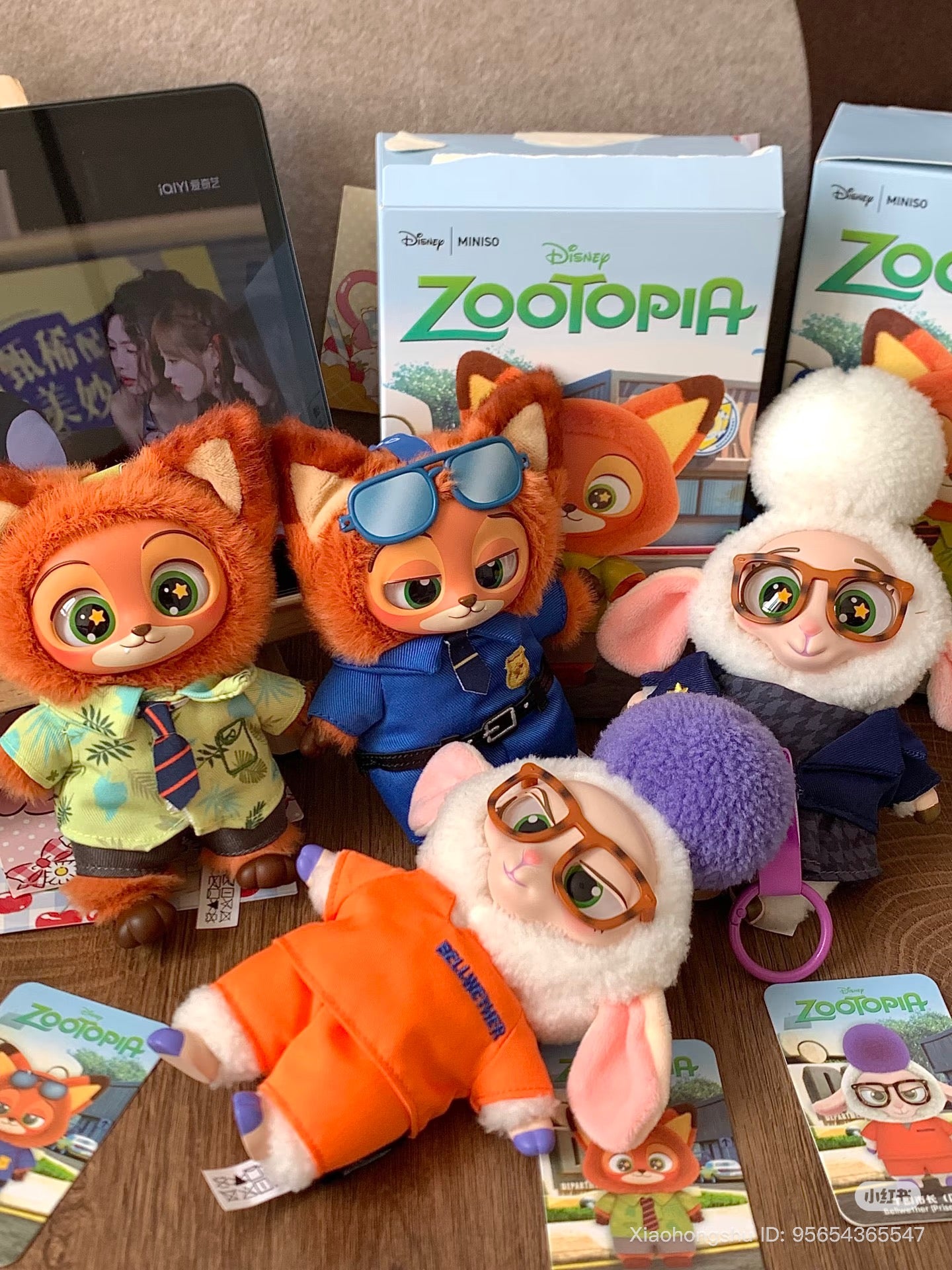 MINISO Disney Zootopia 2 Plush Keychain Blind Box – Animal Collectible & Mystery Toy for Gift