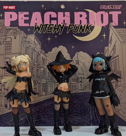 Peach Riot Witchy Punk Figures – Limited 499 Sets – Gigi, Poppy & Frankie