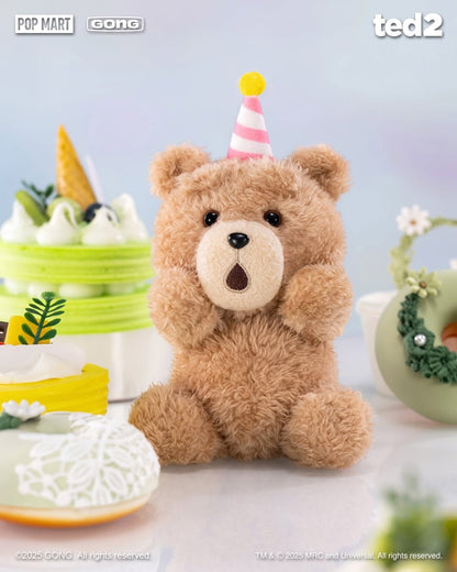 Ted2 Teddy Bear Action Plush Pendant - POPMART