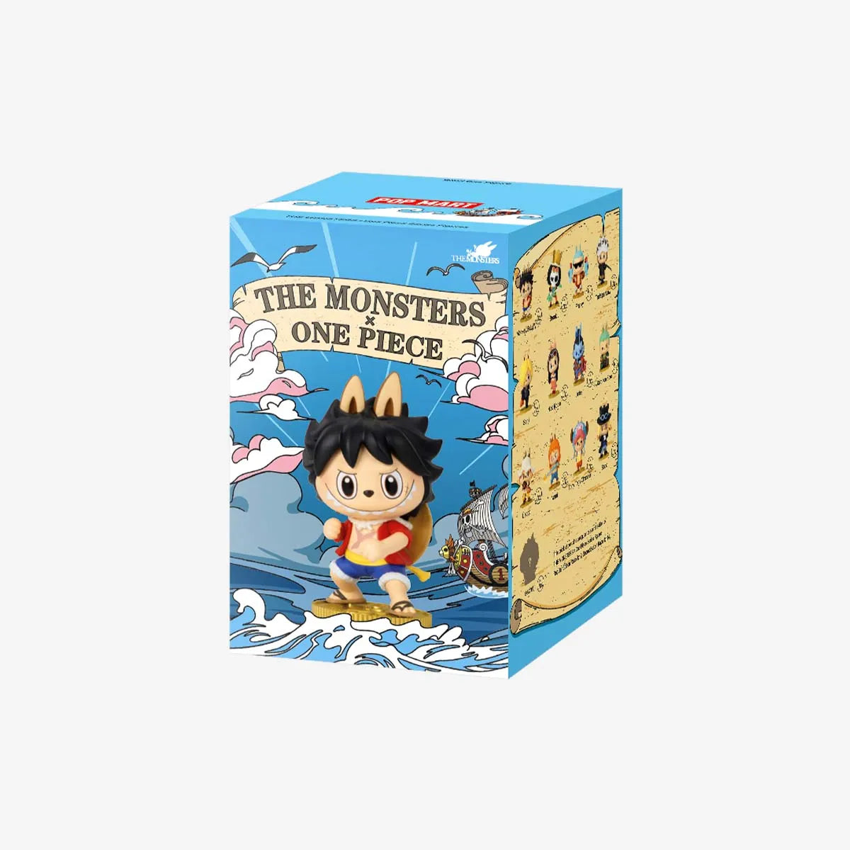 The Monster Labubu x One Piece Figures Series