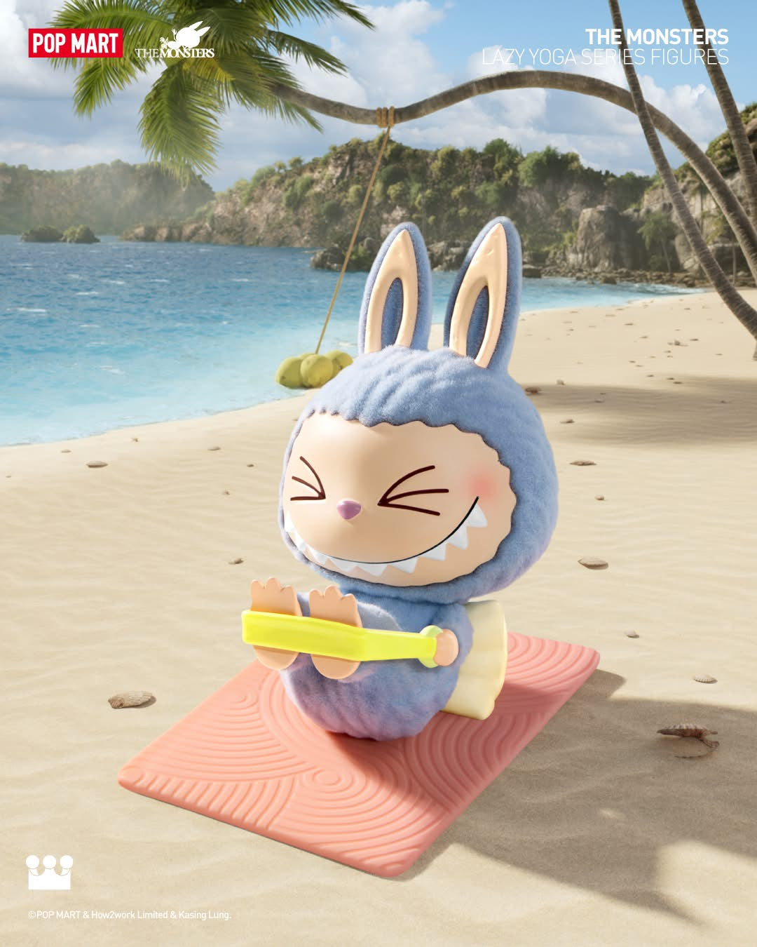 LABUBU The Monsters - Lazy Yoga Series by POPMART