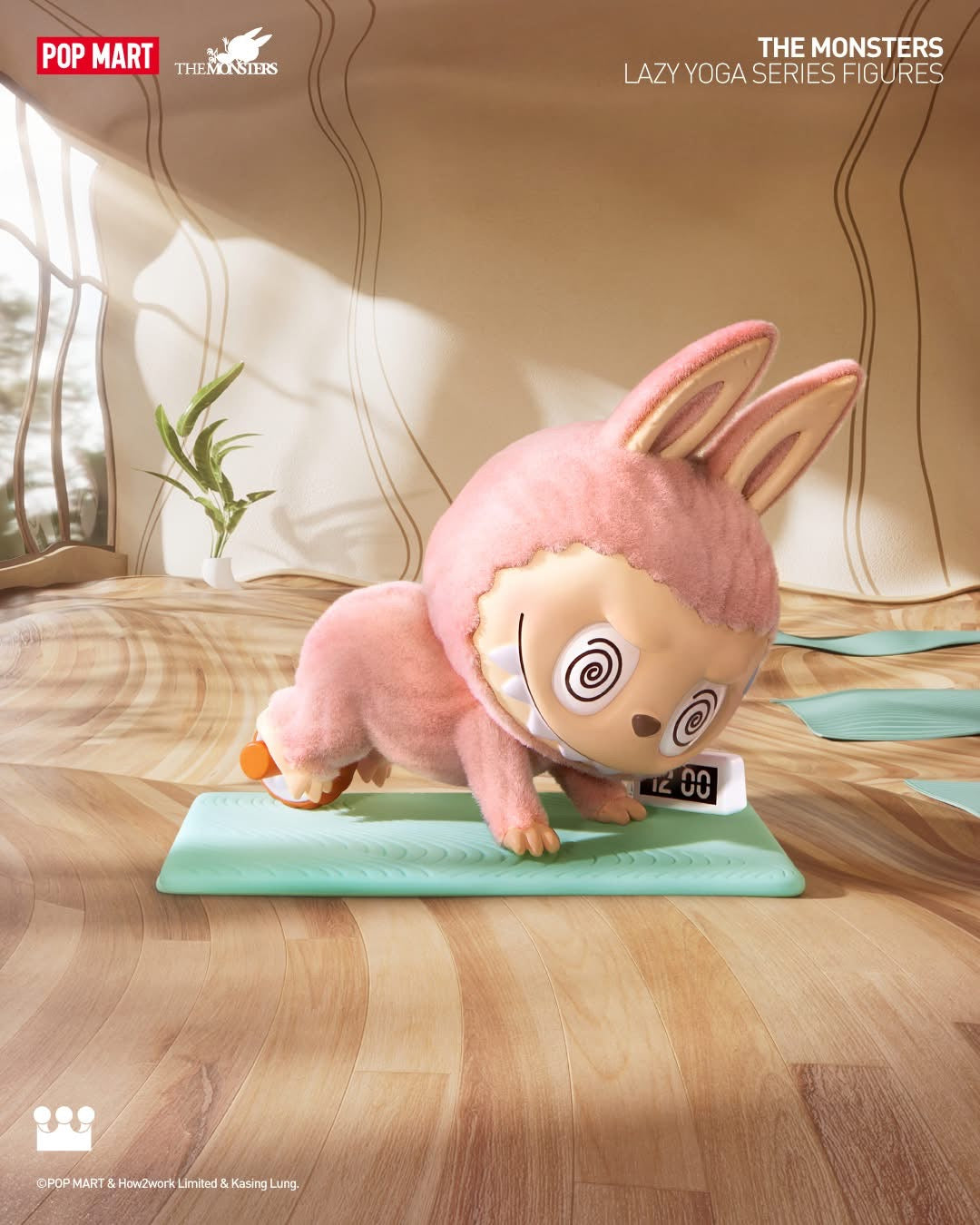 LABUBU The Monsters - Lazy Yoga Series by POPMART