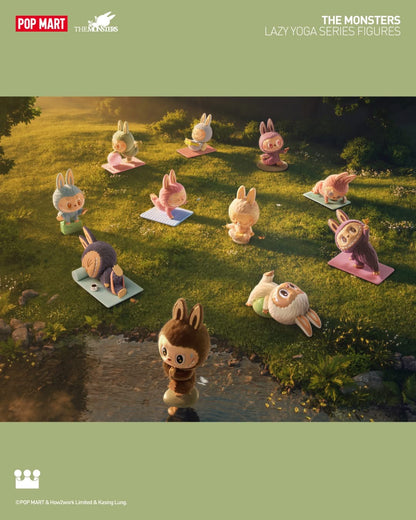LABUBU The Monsters - Lazy Yoga Series by POPMART