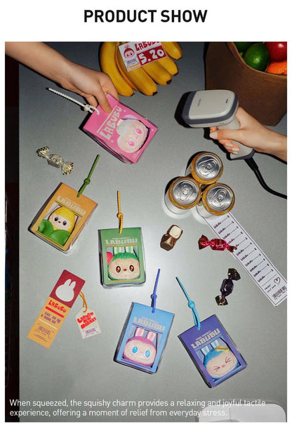 LABUBU The Monsters - Wacky Mart Series Squishy Charm- POPMART