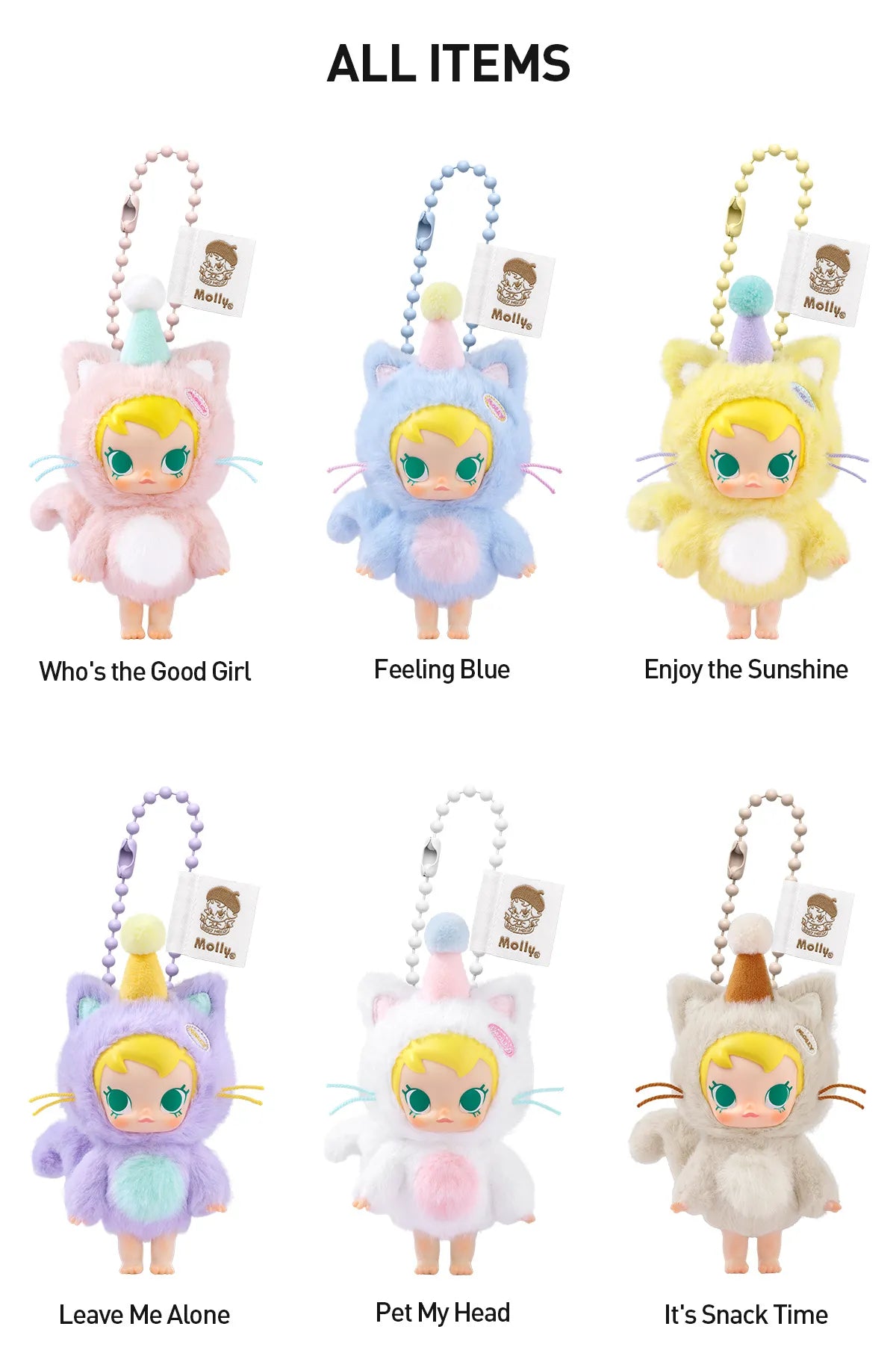 BABY MOLLY POCKET FRIENDS SERIES - Vinyl Plush Pendant by POP MART