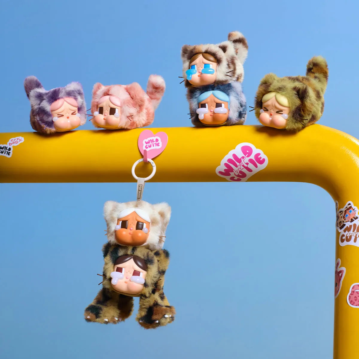 CRYBABY WILD BUT CUTIES SERIES - Vinyl Plush Pendant Blind Box by POPMART