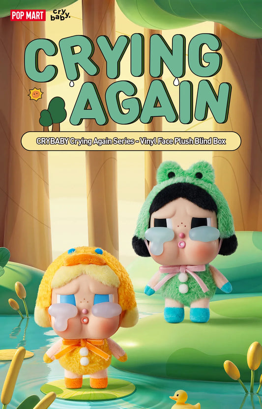 CRYBABY CRYING AGAIN SERIES - Vinyl Face Plush Blind Box by POPMART