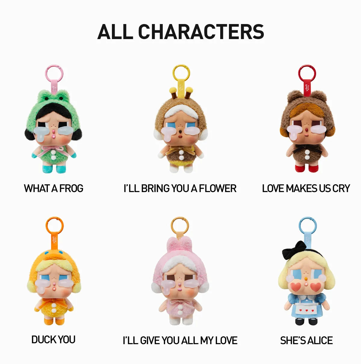 CRYBABY CRYING AGAIN SERIES - Vinyl Face Plush Blind Box by POPMART