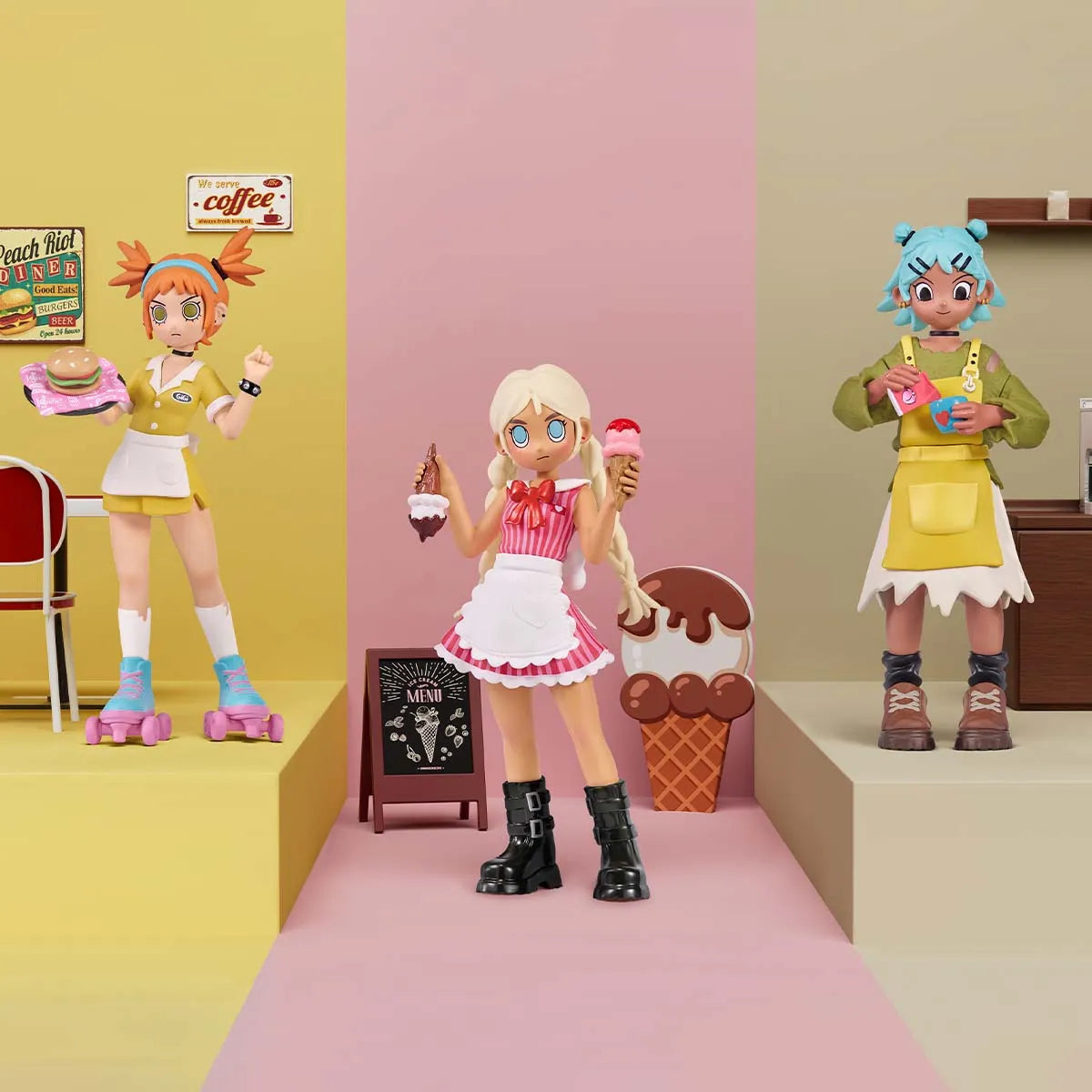 PEACH RIOT - Rush Hour Series Figures by POP MART