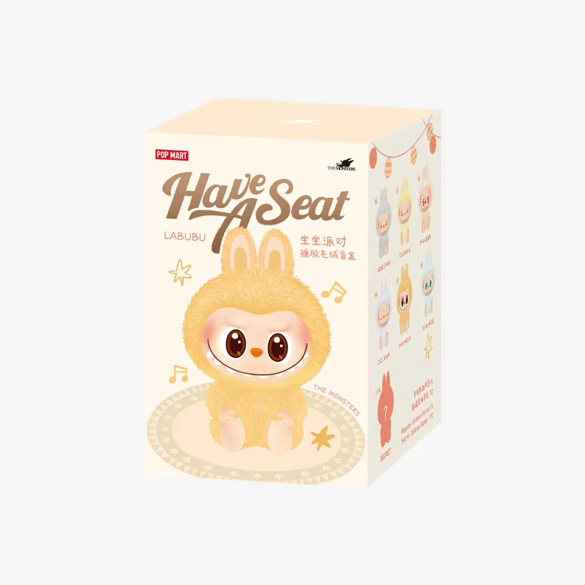 THE MONSTERS - Have a Seat Vinyl Plush Blind Box - POP MART