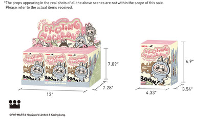 THE MONSTERS - Exciting Macaroon Vinyl Face Blind Box - POP MART