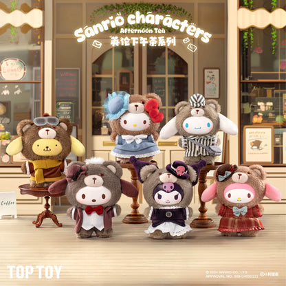 TOP TOY Sanrio Characters Afternoon Tea and Latte Baby Vinyl Plush Pendants