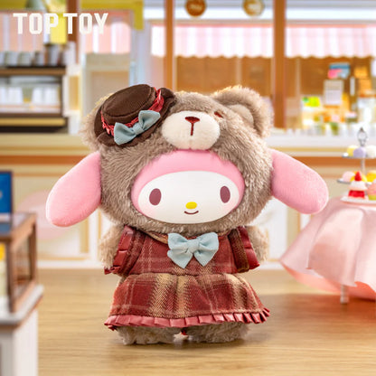 TOP TOY Sanrio Characters Afternoon Tea and Latte Baby Vinyl Plush Pendants
