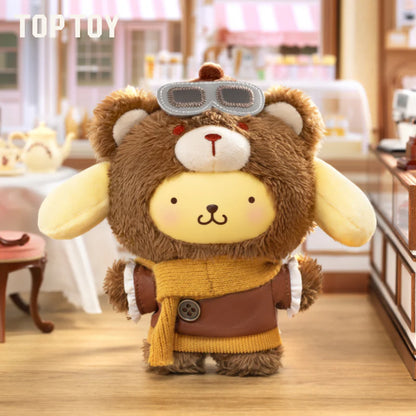 TOP TOY Sanrio Characters Afternoon Tea and Latte Baby Vinyl Plush Pendants