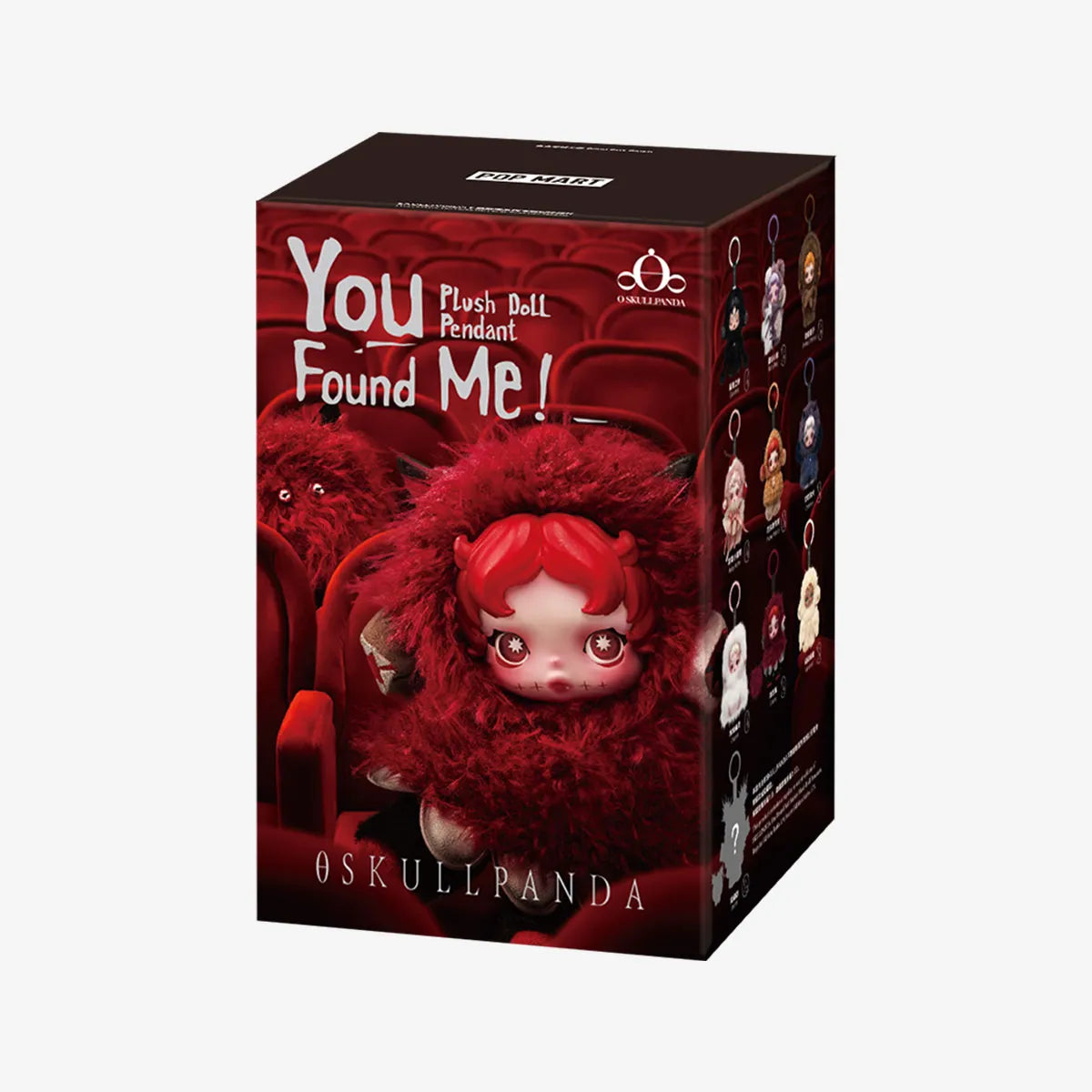 POP MART - SKULLPANDA You Found Me! Series Plush Doll Pedant