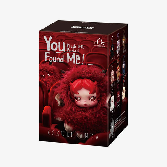POP MART - SKULLPANDA You Found Me! Series Plush Doll Pedant