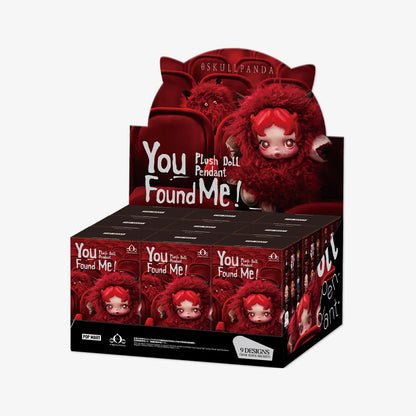 POP MART - SKULLPANDA You Found Me! Series Plush Doll Pedant