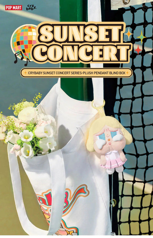 CRYBABY Sunset Concert Series - Plush Pendant Blind Box - POPMART