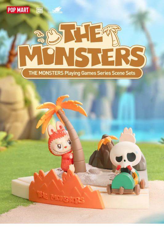 THE MONSTERS PLAYING GAMES SERIES SCENE SETS - POP MART