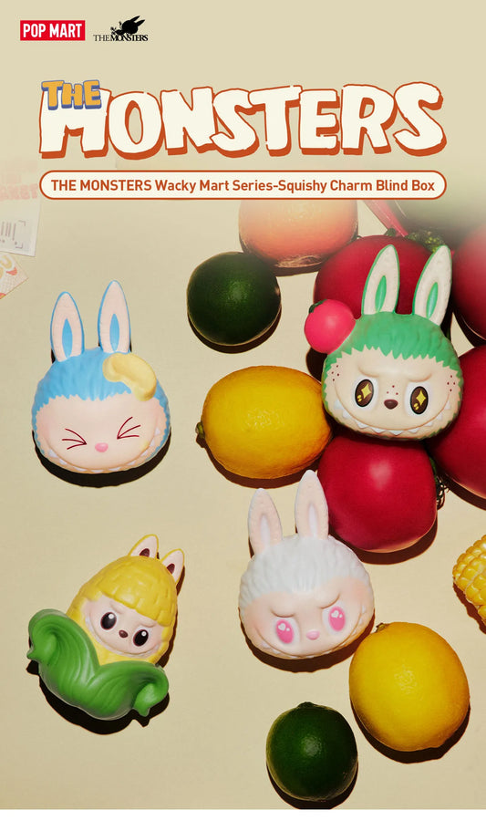 LABUBU The Monsters - Wacky Mart Series Squishy Charm- POPMART
